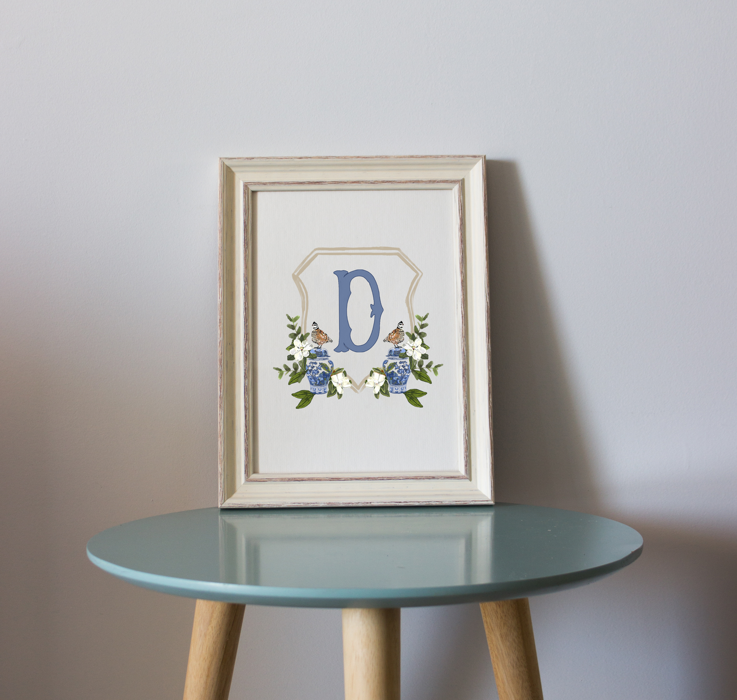 The Darcy - Custom Crest - Custom Crest with Personalized Lettering