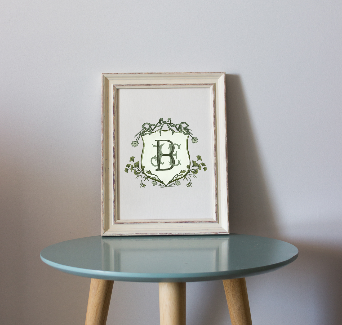 The Emma - Custom Wedding Crest - Custom Crest with Personalized Lettering