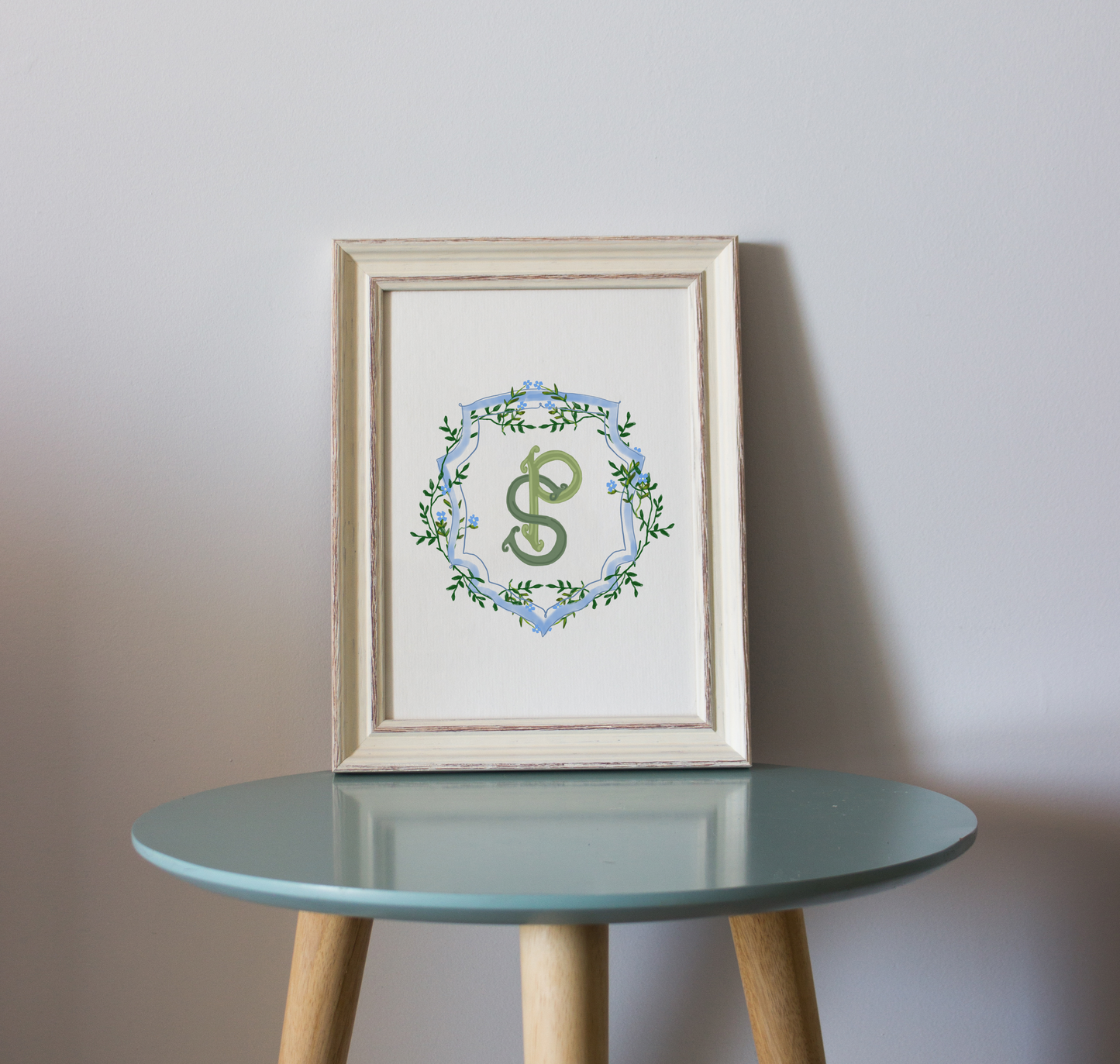 The Shelby - Custom Wedding Crest - Custom Crest with Personalized Lettering