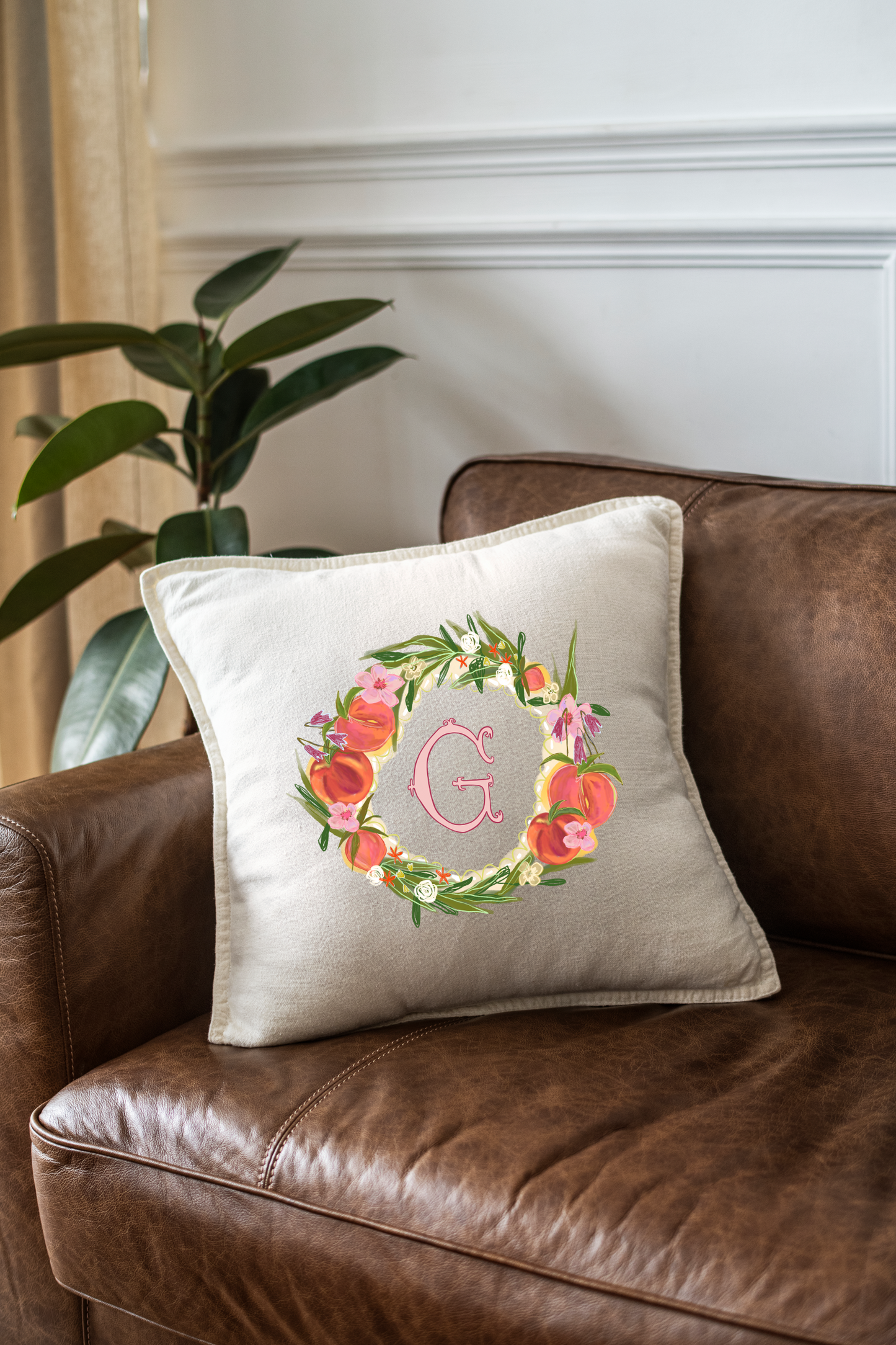 The Gina- Custom Nursery Crest - Custom Crest with Personalized Lettering
