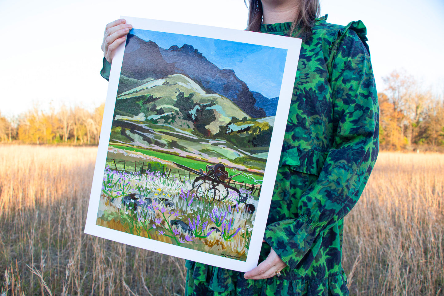 14x18" Something Old, Something New PRINT