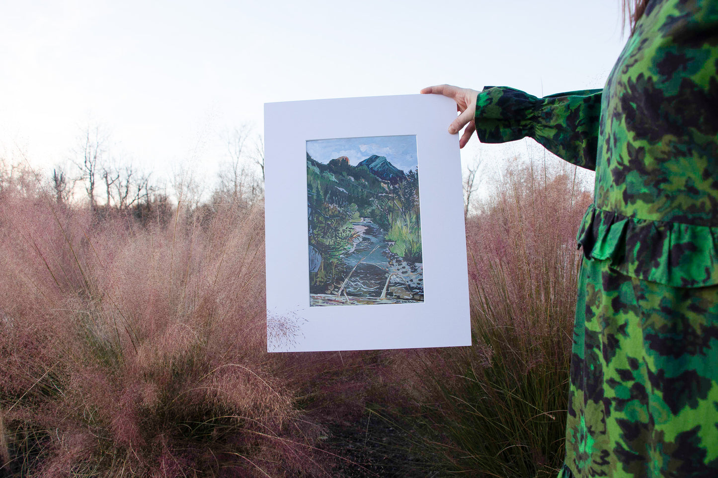 8x12" Matted Run of the Mill PRINT